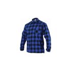 STALCO Koszula flanelowa niebieska SQUARE XL (S-42035)