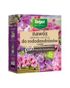 TARGET Nawóz Zadbane Kwiaty do rododendronów i azalii z mączką bazaltową 1kg Uprawa