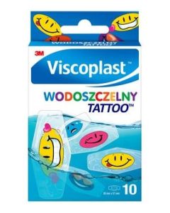 VISCOPLAST Tattoo Plastry wodoszczelne 57mmx26mm 10szt Produkty
