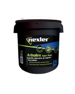 NEXLER Arbolex Aqua Stop Szpachla dekarska do napraw i uszczelnień 1kg/op. 378szt/pal. ( W-BR018-A0000-NX1C-0100 ) Produkty