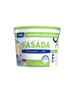 FRANSPOL Farba elewacyjna akrylowa REFLEX FASADA 10L/op. Farby i Grunty