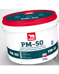 Alpol STABILL PM-50 Gładź polimerowa Biała 17kg (P-SL-MM-811-17WI)rn