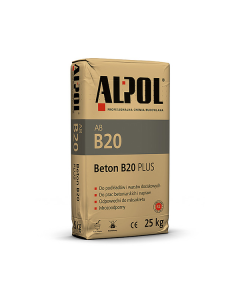 Alpol Beton B-20 PLUS 25kg 48szt./pal. (P-AL-AB-B20-25WO) Produkty