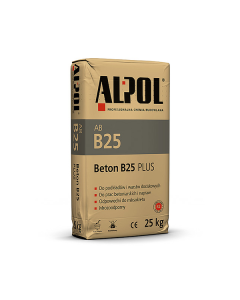 Alpol Beton B-25 PLUS 25kg 48szt./pal. (P-AL-AB-B25-25WO) Produkty