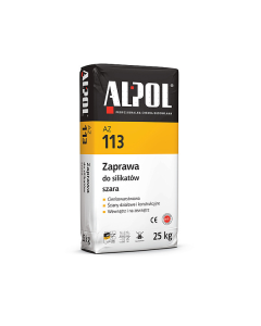Alpol AZ-113 Zaprawa do silikatów Szara kl. M5 25kg 48szt./pal. (P-AL-ZC-113-25WO)rnrn