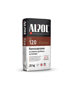 Alpol AZ-120 Nanozaprawa do klinkieru Grafitowa 25kg 48szt./pal. (P-AL-ZK-120-25WO) Produkty