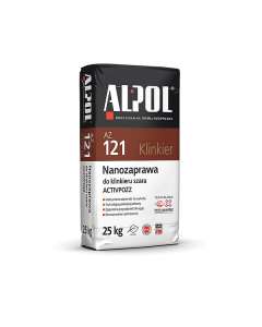 Alpol AZ-121 Nanozaprawa do klinkieru Szara 25kg 48szt./pal. (P-AL-ZK-121-25WO) Produkty