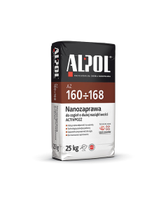 Alpol AZ-160 Nanozaprawa do cegieł ręcznie formowanych kolor Grafit 25kg 48szt./pal. (P-AL-ZN-160-25WO) Produkty
