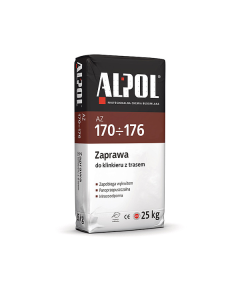 Alpol AZ-175 Zaprawa do klinkieru z trasem Czarna 25kg 48szt./pal. (P-AL-ZK-175-25WO) Produkty