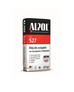 Alpol AK-527 Klej do styropianu i zatapiania siatki 25kg 48szt./pal. (P-AL-KO-527-25WO)rn