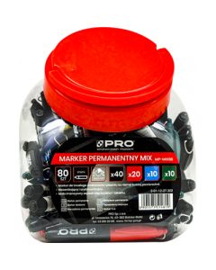PRO Marker permanentny MINI MIX (3-01-12-27-302) Produkty
