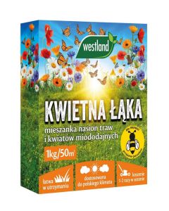 Westland KWIETNA ŁĄKA-mieszanka nasion traw i kwiatów 1kg/40m2 UPRAWA