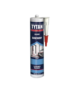 TYTAN Silikon sanitarny szary 280 ml (10041579) Produkty