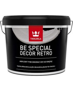 Tikkurila Be Special Decor Retro Tynk akrylowy dekoracyjny do wnętrz Biały 14kg/op. Produkty