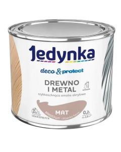 Jedynka Deco&Protect Drewno i Metal mat brązowy 0,2L/op. (710006330)