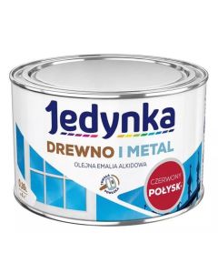 Jedynka Drewno i Metal połysk czerwony 0,36L/op. (710006420)