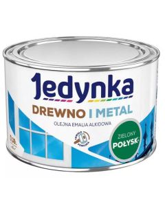 Jedynka Drewno i Metal połysk zielony 0,36L/op. (710006425)