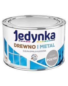 Jedynka Drewno i Metal połysk szary 0,36L/op. (710006436)