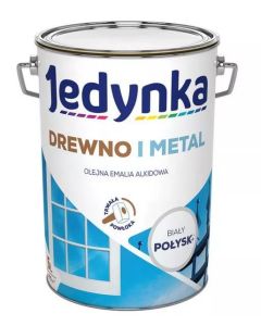 Jedynka Drewno i Metal połysk biały 5L/op. (710006465)