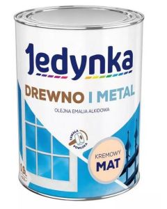 Jedynka Drewno i Metal Mat Kremowy 0,9L/op. (710006407)