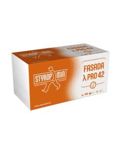 STYROPMIN Styropian Fasada PRO 42 gr.10cm frez op.0,29m3 (PS042-100F01P-00) Docieplenia i elewacje