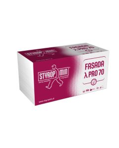 STYROPMIN Styropian Fasada Pro 70-038 gr.10cm Frez pacz. 0,29m3 (PS070-038-100F01P-00) Docieplenia i elewacje