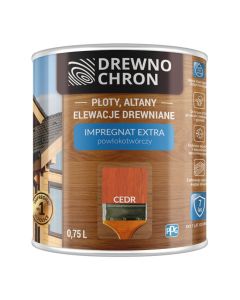 DEKORAL Drewnochron Extra Cedr 0,75l (364386) Impregnaty i lakiery
