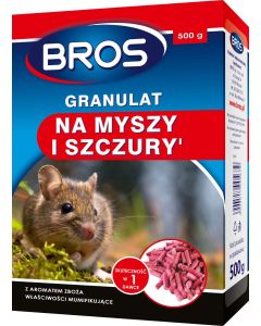 BROS Granulat na myszy i szczury 500G (5904517005679)
