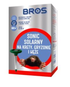 BROS Sonic solarny - odstrasza krety (419)