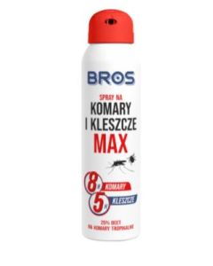 BROS Spray na komary i kleszcze MAX 90ml (208)
