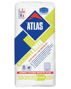 ATLAS CERMIT MN Tynk mineralny cienkowarstwowy natryskowy 25kg 42szt./pal. (TMS-MN-00)