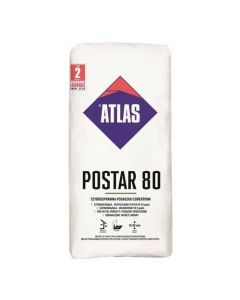 ATLAS POSTAR 80 szybkosprawna posadzka cementowa 25kg 48szt./pal. (POSTAR-80) Produkty