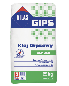 ATLAS GIPS BONDER Klej do płyt gipsowo-kartonowych 25kg (AT-BONDER-25) Produkty
