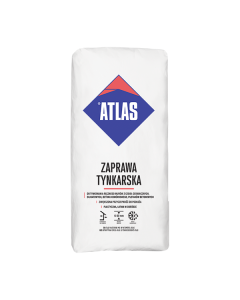 ATLAS Zaprawa tynkarska 25kg 42szt/pal (ZT-25) Produkty