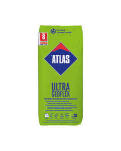 ATLAS Geoflex Ultra klej wysokoelastyczny żelowy odkształcalny (2-15 mm) typ C2TE S1 Zielony 25kg 48szt/pal (GEOFLEX-ULTRA-25) Produkty