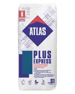 ATLAS PLUS EXPRESS Klej szybkowiążący odkształcalny 25kg (PL-EX-F-25) Chemia budowlana