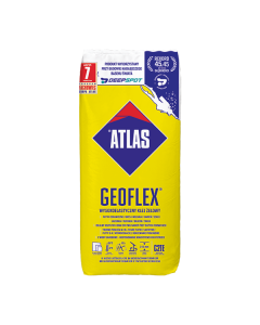 ATLAS Geoflex Biały klej żelowy wysokoelastyczny (2-15 mm) typ C2TE 5kg 4szt./op. (GEOFLEX-B-05)