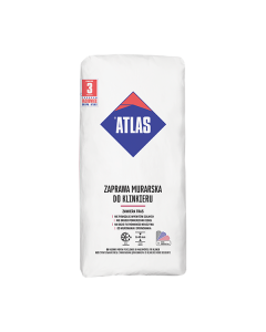 ATLAS Zaprawa do klinkieru z trasem ZMK kolor Ciemnobrązowy 25kg (ZMKN-241-25) Produkty
