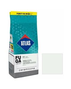 ATLAS Fuga ceramiczna 1-20 mm kolor 001 Biały 2kg (FC-F-0001-02)
