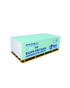 RIGIPS Płyta PRO Hydro typ H2 GKBI 1200x2000x12,5 64szt/pal.  (11620119)