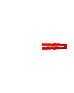 RAWLPLUG Kołek uniwersalny rozporowy  UNO fi6 mm czerwony (UNO-K-06)