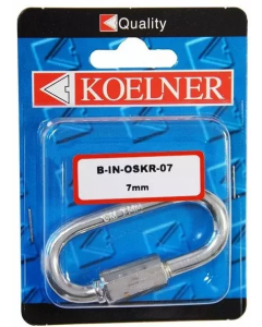 KOELNER Ogniwo z zamknięciem skrętne 7mm (blister) 1szt/op (B-IN-OSKR-07) Produkty