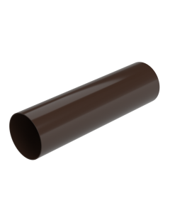 GALECO PVC Rura spustowa 80mm/400cm Grafit (RAL7021) (1012-080-721S-RUR400) Rynny