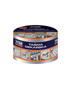 TYTAN Taśma RS TAPE dekarska uszczelnijająca wzmocniona aluminium 15cmx10m (10045358) Akcesoria dachowe