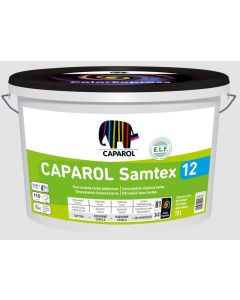 CAPAROL Samtex 12 B1 Farba lateksowa do codziennego stosowania gdy najważniejsza jest odporność na częste mycie lub wybłyszczanie 10l (951806) Farby i grunty