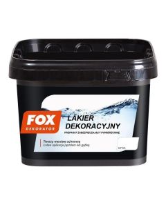 FOX Transparentny lakier do ścian SATYNA 3L (W-IS012-A0002-FX1A) Produkty