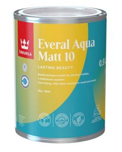 Tikkurila Farba Baza C Everal Aqua Matt 10 emalia akrylowa o wysokiej trwałości 0,9L/op. (C933905301)