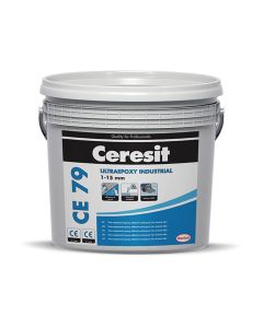 Ceresit CE79 Graphite Dwuskładnikowa, epoksydowa zaprawa do klejenia i fugowania płytek ceramicznych 5kg (2448695) Chemia budowlana
