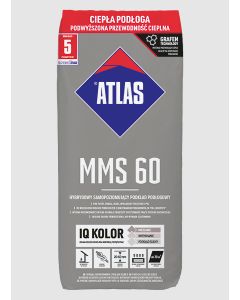 ATLAS MMS 60 hybrydowy samopoziomujący podkład podłogowy, 25 kg 48szt/pal (MMS-60-F-25) Produkty