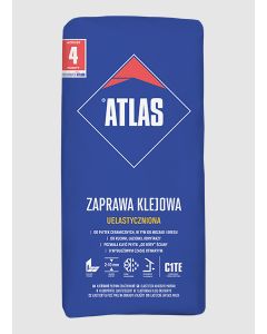 ATLAS Zaprawa klejowa uelastyczniona 5kg alubag (GLE-F-05) Zaprawy